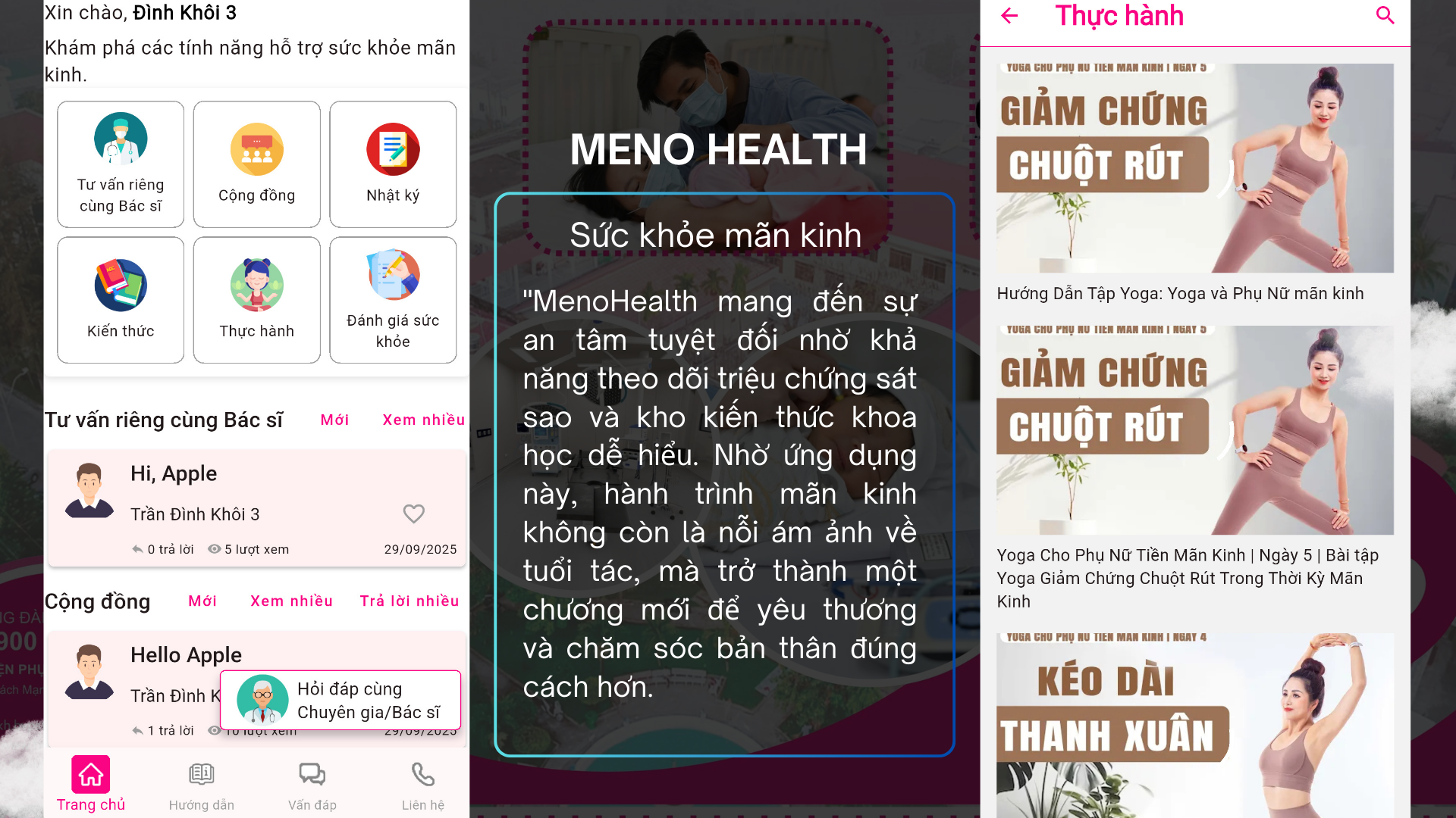 MenoHealth Sức Khỏe Mãn Kinh